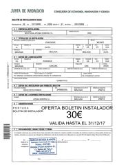 BOLETINES INSTALADOR DE AGUA