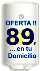 Calentador Electrico de 50l. con 3 años de Garantía