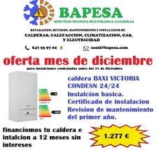 cambio caldera
