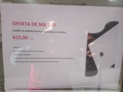 Cambio de bañera por plato de ducha