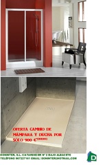 CAMBIO DE DUCHA Y MAMPARA