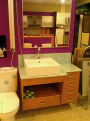 Cambio de mueble de baño de exposicion