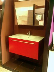 Cambio de mueble de baño de exposicion