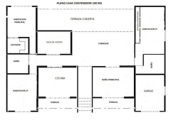 CASA CUBICA CON MATERIALES DE LUJO