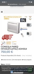 Consola pared