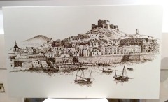 Cuadro puerto de Cartagena