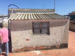 Cubierta fibrocemento con amianto
