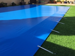 Cubierta protección piscina