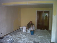 Decapado de gotelé y alisado de paramentos 