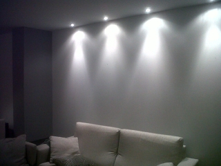 Decoracion pared salon
