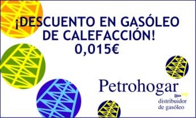 Descuento a través de la web de Petrohogar