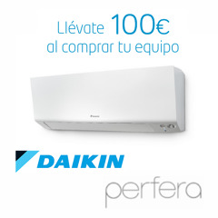 Descuento de 100eur Daikin perfera