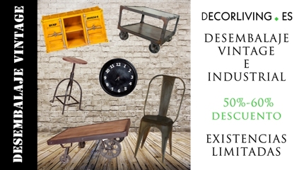 Desembalaje Vintage con el 50% y 60% de descuento