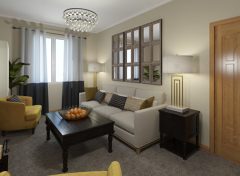 Diseño 3D sala de estar