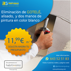 Eliminación de Gotelé
