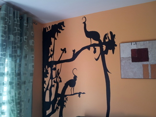 en salon
