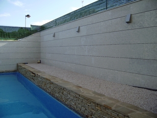 FACHADA ARENISCA AZUL