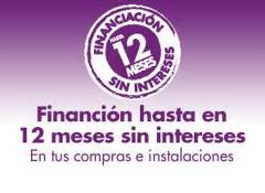 Financiación hasta 12 meses sin intereses