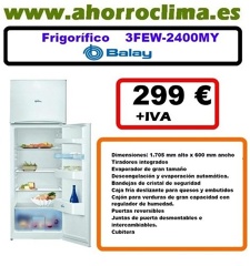 frigorífico  Balay 3FEW-2400MY clase a con puertas reversibles