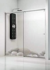 frontal bañera  de fijo mas corredera con imagik