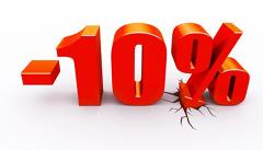 Gana el 10%