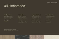Honorarios orientativos