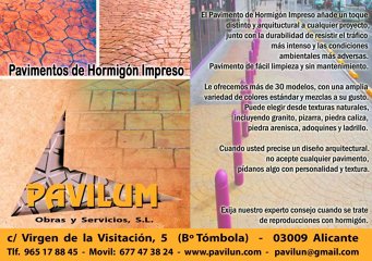 Hormigón Impreso