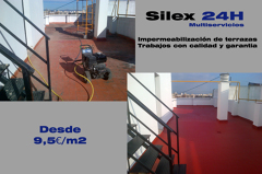 Impermeabiliza tu terraza dese 9,5€/m2