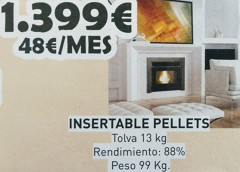 Insertable de pellets