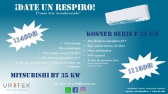 Instalación básica aire acondicionado desde 1.150€