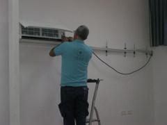 Instalación de Aire Acondicionado.