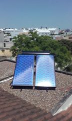 Instalación de placas solares térmicas 