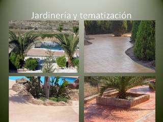 Jardinería y tematización
