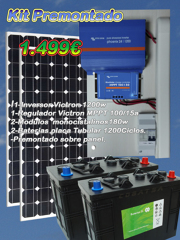 Kit autoconsumo fin de semana de alta calidad