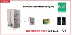 KIT MOTOR CORREDERA PARA USO INTENSIVO