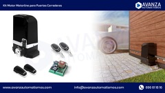 Kit Motor Motorline para Puertas Correderas