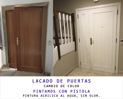 LACADO DE PUERTAS