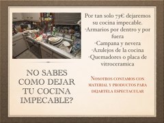Limpieza a fondo de cocina