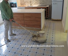 Limpieza de suelos, abrillantado o pulido