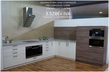 Liquidación Muebles de Cocina de exposición