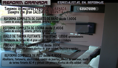 Los mejores precios de Granada