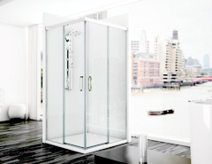 Mampara de vidrio rectangular desde 230 €