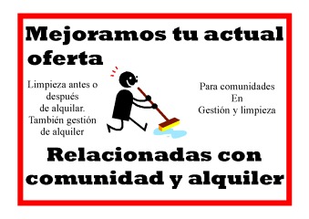 Mejoramos tu actual oferta relacionadas con comunidad y alquiler