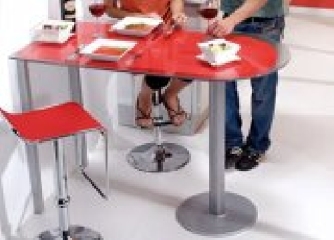 MESA/MOSTRADOR SINGLE ISOLA BROWN DE CANCIO