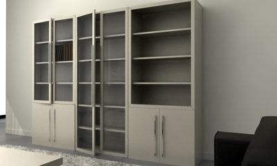 Módulo librería y vitrina