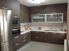 Muebles de cocina de polilaminado.