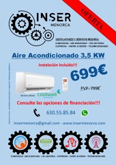 Oferta aire acondicionado