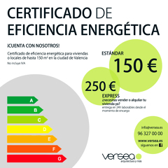 oferta certificado de eficiencia energética