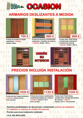 OFERTA DE ARMARIOS