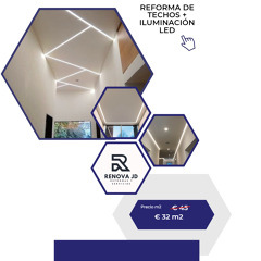 Oferta en iluminación y techos